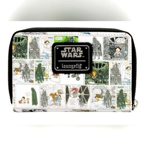 Star Wars Raiders Loungefly Hard Tag - Comic Strip - Zip Around Wallet